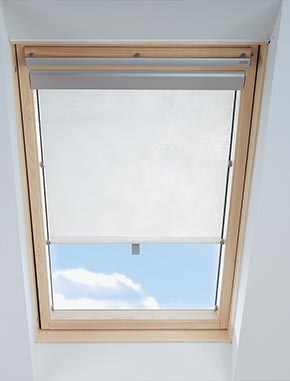 Itzala roller blinds for roof windows
